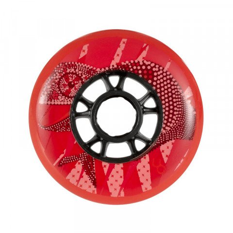 Wheels - Undercover - Chamelleon 90mm/88a Bullet Radius - Red (1 pcs.) Inline Skate Wheels - Photo 1