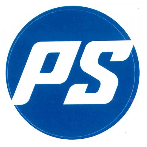 Banners / Stickers / Posters - Powerslide PS Logo Sticker - Blue - Photo 1