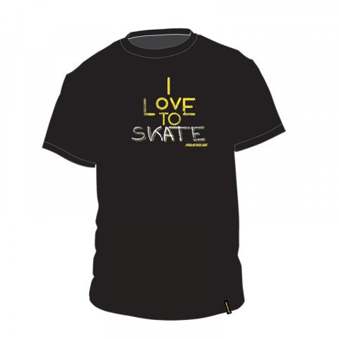 T-shirts - Powerslide - I Love To Skate - Black T-shirt - Photo 1