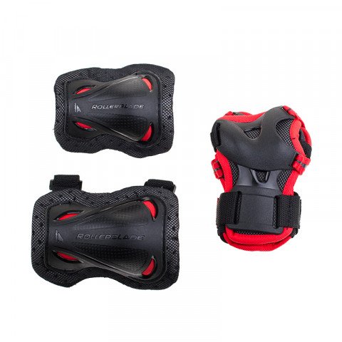Pads - Rollerblade - Bladegear Junior 3 Pack - Red Protection Gear - Photo 1