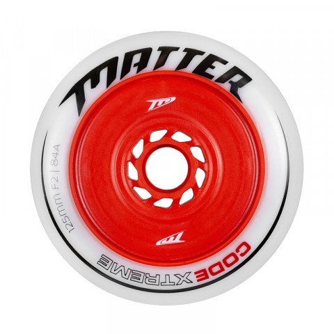 Wheels - Matter - Code Extreme 125mm F2 CHR (1 pcs.) Inline Skate Wheels - Photo 1