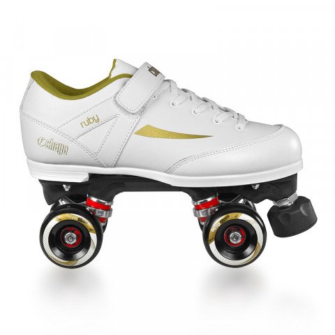 Quads - Chaya - Ruby Outdoor - White Roller Skates - Photo 1