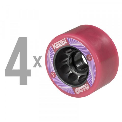 Special Deals - Powerslide - Octo Kinetic 65x38mm/80a (4 pcs.) Roller Skate Wheels - Photo 1