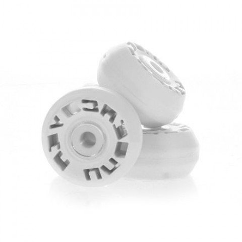Special Deals - Undercover Grindrock Fluid 47mm - White Inline Skate Wheels - Photo 1