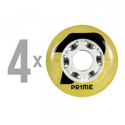Special Deals - Prime - Tribune 76mm/74a (4 pcs.) Inline Skate Wheels - Photo 1