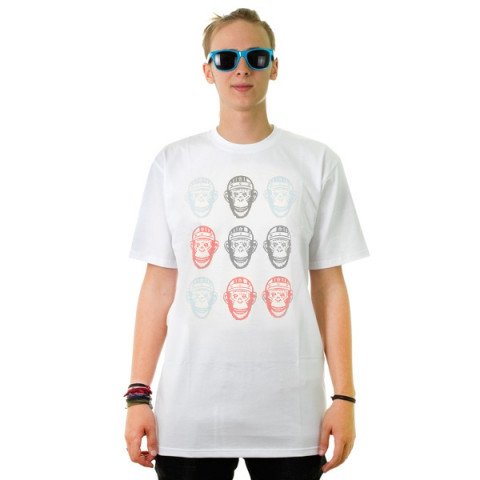 T-shirts - Powerslide - Django T-shirt - White T-shirt - Photo 1