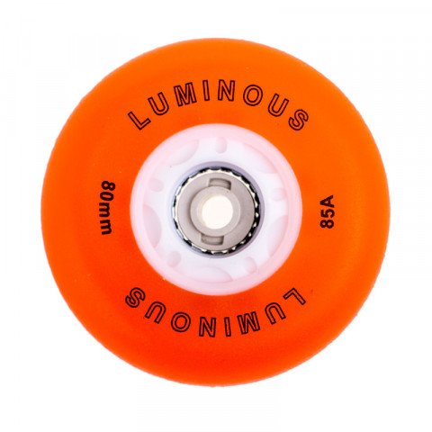 Special Deals - Seba - Luminous 80mm/85a - Orange (1 pcs.) Inline Skate Wheels - Photo 1