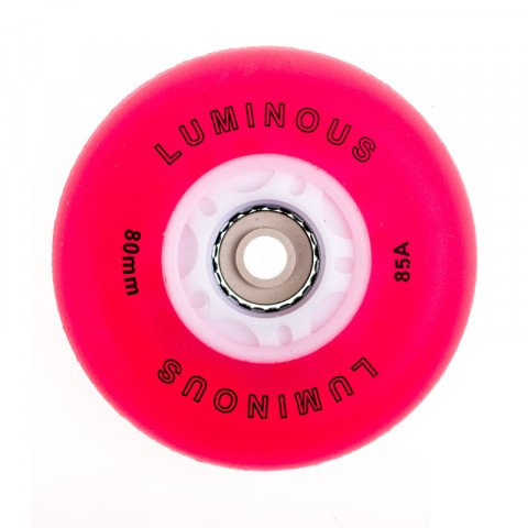 Special Deals - Seba - Luminous 80mm/85a - Red (1 pcs.) Inline Skate Wheels - Photo 1