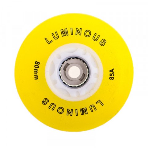 Special Deals - Seba - Luminous 80mm/85a - Yellow (1 pcs.) Inline Skate Wheels - Photo 1