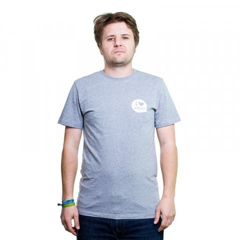 T-shirts - I Love Rolki - Logo T-shirt - Melange T-shirt - Photo 1