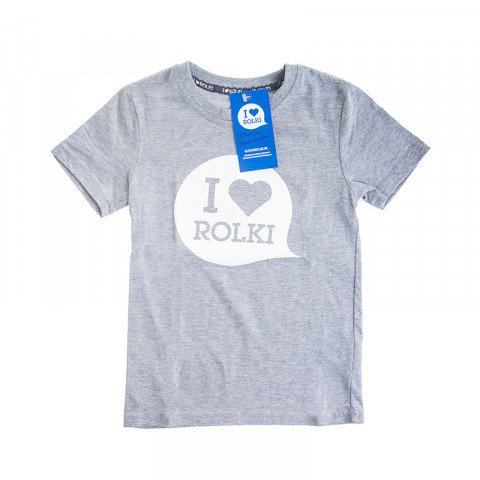 T-shirts - I Love Rolki - Classic Kids T-shirt - Melange T-shirt - Photo 1