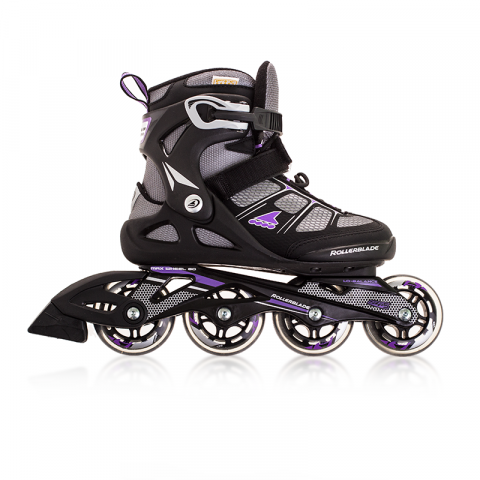 Skates - Rollerblade - Macroblade 80 W Comp - Black/Grey Inline Skates - Photo 1