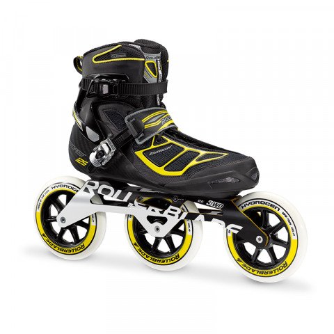 Skates - Rollerblade Tempest 125 3WD - Black/Yellow Inline Skates - Photo 1
