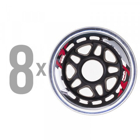 Special Deals - Rollerblade - Wheels Pack 80mm/82a (8 pcs.) Inline Skate Wheels - Photo 1