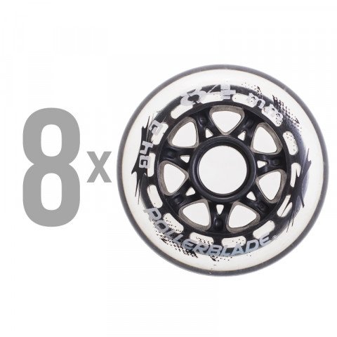 Special Deals - Rollerblade - Wheels Pack 84mm/84a (8 pcs.) Inline Skate Wheels - Photo 1