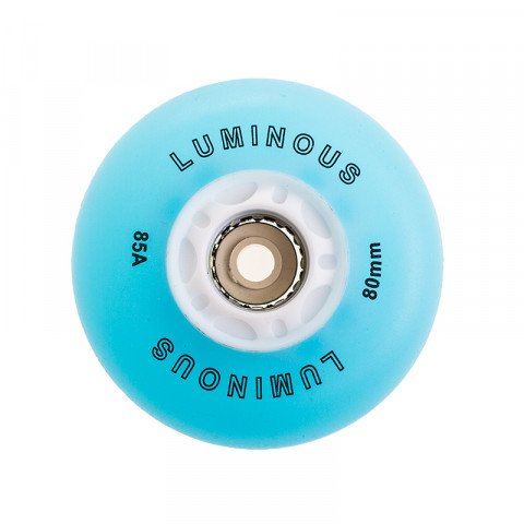 Special Deals - Seba - Luminous 80mm/85a - Blue (1 pcs.) Inline Skate Wheels - Photo 1