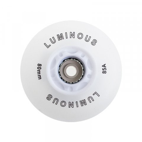 Special Deals - Seba - Luminous 80mm/85a - White (1 pcs.) Inline Skate Wheels - Photo 1