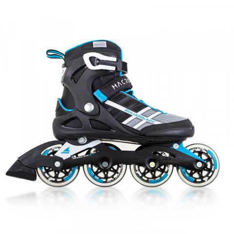 Skates - Rollerblade - Macroblade 84 W - Black/Blue Cyan Inline Skates - Photo 1