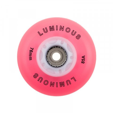 Special Deals - Seba - Luminous 76mm/85a - Pink (1 pcs.) Inline Skate Wheels - Photo 1