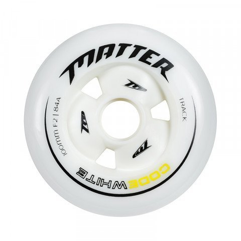 Wheels - Matter - Code White 100mm F2 84a (1 pcs.) Inline Skate Wheels - Photo 1