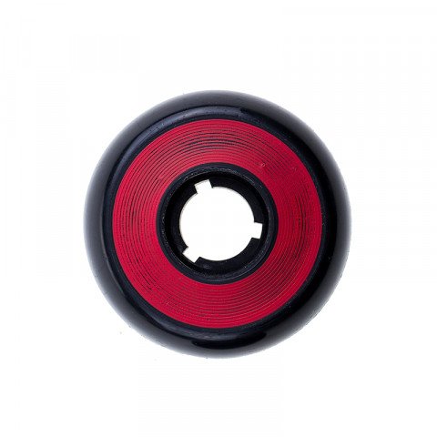 Wheels - Dead - Team Wheel 2017 58mm/92A - Black/Red Inline Skate Wheels - Photo 1