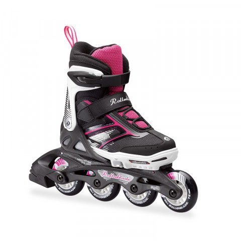 その他 ROLLERBLADE SPITFIRE FLASH Rollerblade Kids Spitfire Flash Inline Skates, Black/Yellow