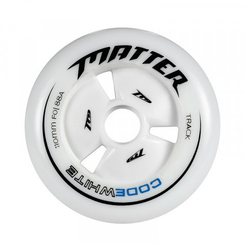 Wheels - Matter - Code White 110mm F0 88a (1 pcs.) Inline Skate Wheels - Photo 1