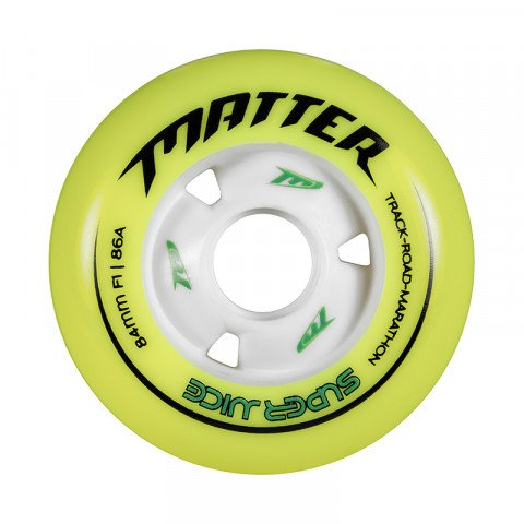 Wheels - Matter - Super Juice 84mm F1 86a (1 pcs.) Inline Skate Wheels - Photo 1