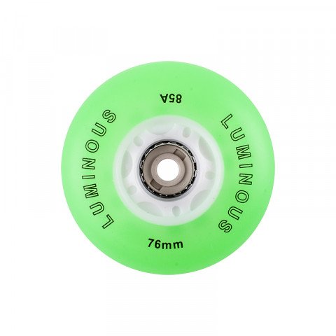 Special Deals - Seba - Luminous 76mm/85a - Green (1 pcs.) Inline Skate Wheels - Photo 1