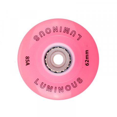 Wheels - Seba - Quad Luminous 62mm - Pink (1 pcs.) Inline Skate Wheels - Photo 1