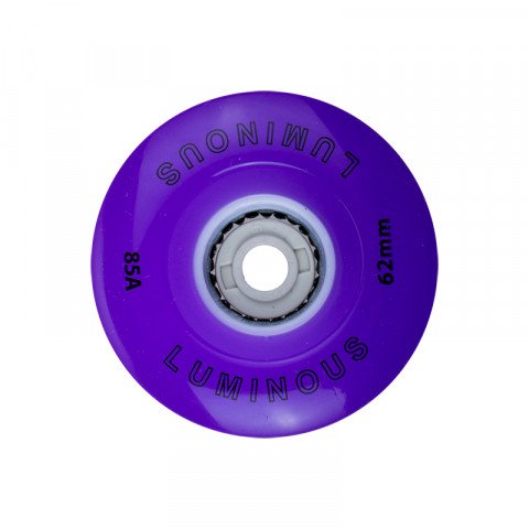 Wheels - Seba - Quad Luminous 62mm - Violet (1 pcs.) Inline Skate Wheels - Photo 1
