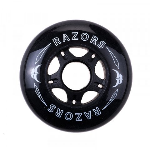 Wheels - Razors - Cosmo Wheel 80mm/90A - Black (4szt.) Inline Skate Wheels - Photo 1