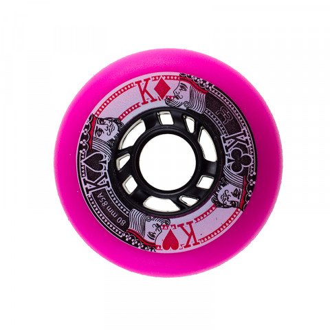 Special Deals - FR - Street Kings 80mm/85a - Pink (1 pcs.) Inline Skate Wheels - Photo 1