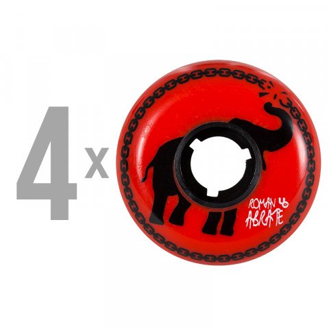 Wheels - Undercover - Circus Line Roman Abrate 60mm/90a 2nd Ed. (4 szt.) Inline Skate Wheels - Photo 1
