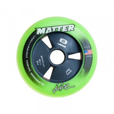 Special Deals - Matter - Juice F3 110 Hollow Core - Zielone (1 pcs.) Inline Skate Wheels - Photo 1