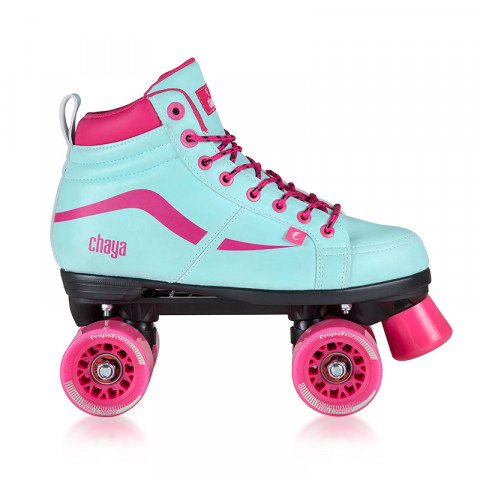 Quads - Chaya - Vintage - Glide Turquoise Roller Skates - Photo 1