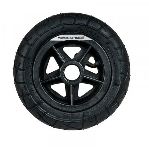 Wheels - Powerslide - V-Mart 150mm Air Tire (1 pcs.) Inline Skate Wheels - Photo 1
