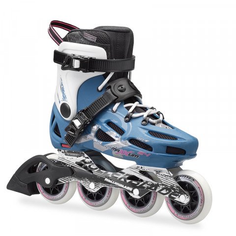 Skates - Rollerblade - Maxxum 84 W - Petrol Blue/White Inline Skates - Photo 1