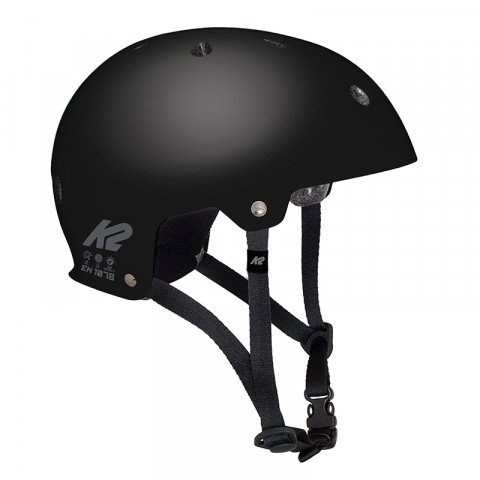 Helmets - K2 Junior Varsity Helmet - Black Helmet - Photo 1
