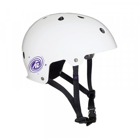 Helmets - K2 Junior Varsity - White/Purple Helmet - Photo 1