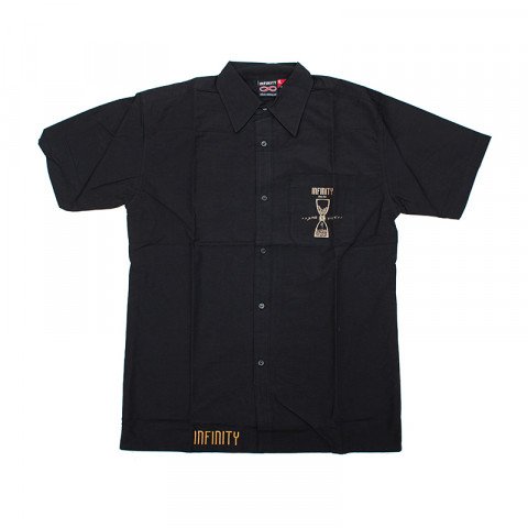 Shirts - Infinity- Button Shirt - Black - Photo 1
