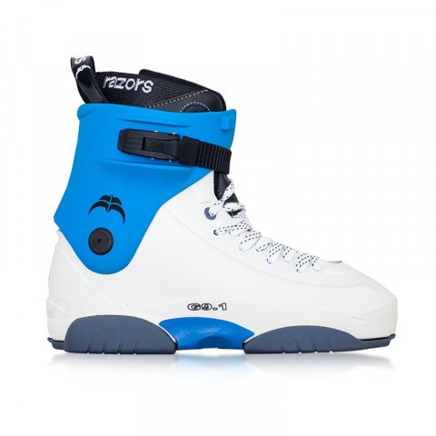 Skates - Razors - Genesys 9.1 - Boot Only - White/Blue Inline Skates - Photo 1