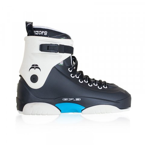 Skates - Razors - Genesys 7.3 - Black/White - LE II - Boot Only Inline Skates - Photo 1