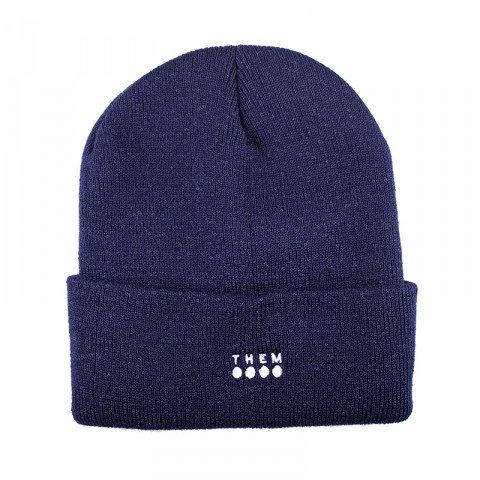Beanies - THEM - Embroidered - Navy - Beanie - Photo 1