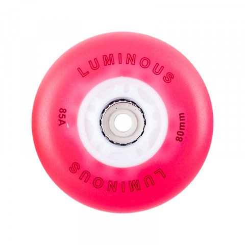 Special Deals - Seba - Luminous 76mm/85a - Red (1 pcs.) Inline Skate Wheels - Photo 1