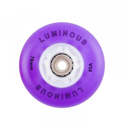 Special Deals - Seba - Luminous 76mm/85a - Purple (1 pcs.) Inline Skate Wheels - Photo 1