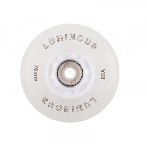 Special Deals - Seba - Luminous 76mm/85a - White (1 pcs.) Inline Skate Wheels - Photo 1