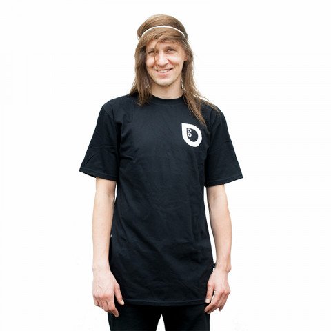 T-shirts - Hedonskate - Chest Logo - Tee 2018 - Black T-shirt - Photo 1