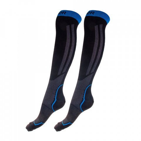 Socks - Bauer Performance Tall Hockey Socks - Black Socks - Photo 1