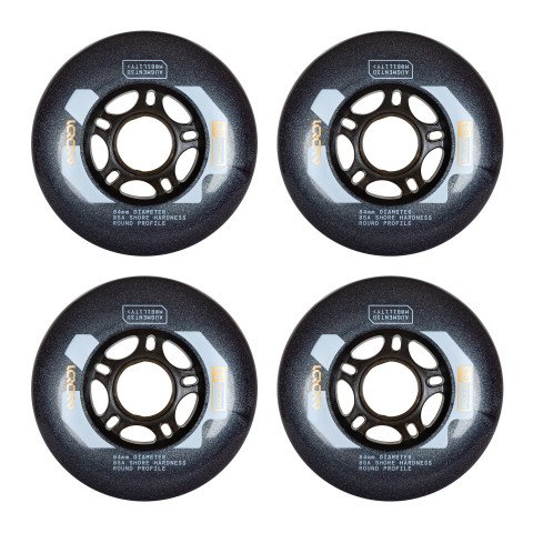 Wheels - Iqon Access 84mm/85a (4 pcs.) Inline Skate Wheels - Photo 1
